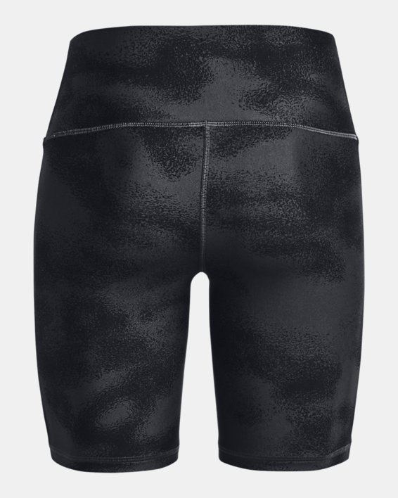 Women's HeatGear® Bike Shorts, Black, pdpMainDesktop image number 6